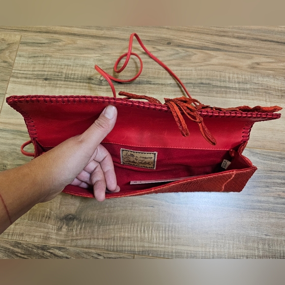 ❤️🎉🎉🎉HOST PICK🎉🎉🎉❤️CARLOS FALCHI,Python Crossbody Bag - Picture 8 of 8